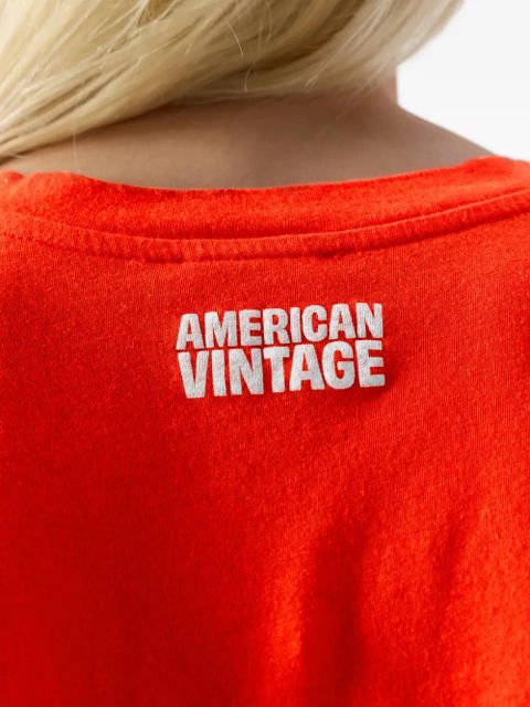 American Vintage Apoly short-sleeves T-shirt - Orange