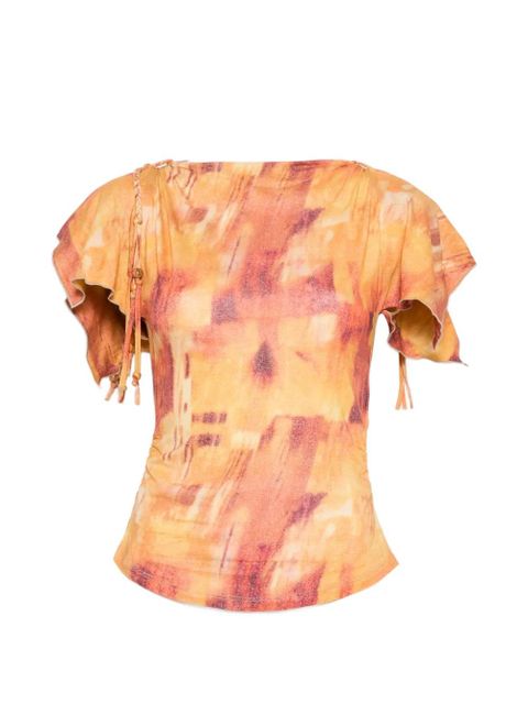 ISABEL MARANT Jazia top - Orange - zdjęcie produktu nr 1