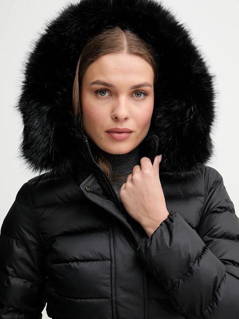 Geox kurtka puchowa CATRIA kolor czarny zimowa W5626G T3152 - zdjęcie produktu nr 2