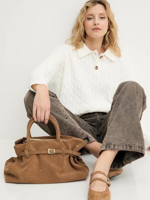 Answear.LAB sweter z kaszmirem damski kolor beżowy - zdjęcie produktu nr 1