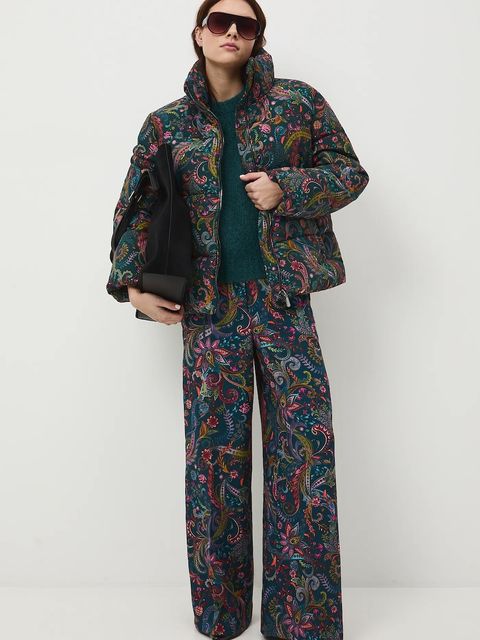 Medicine kurtka damska kolor multicolor zimowa oversize - zdjęcie produktu nr 1