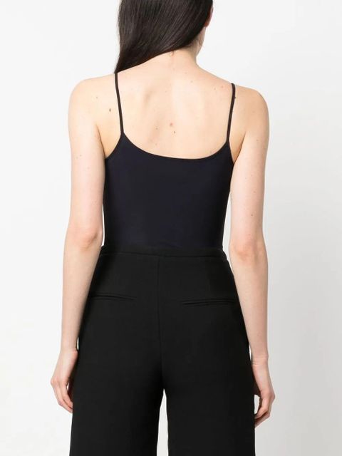 Jil Sander v-neck stretch bodysuit - Blue