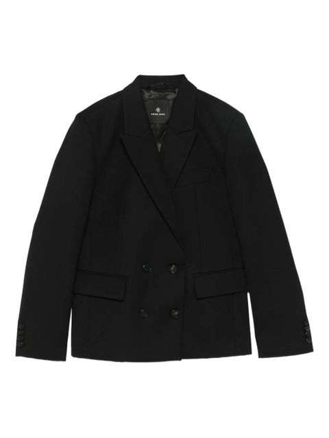 ANINE BING double-breasted blazer - Black - zdjęcie produktu nr 1