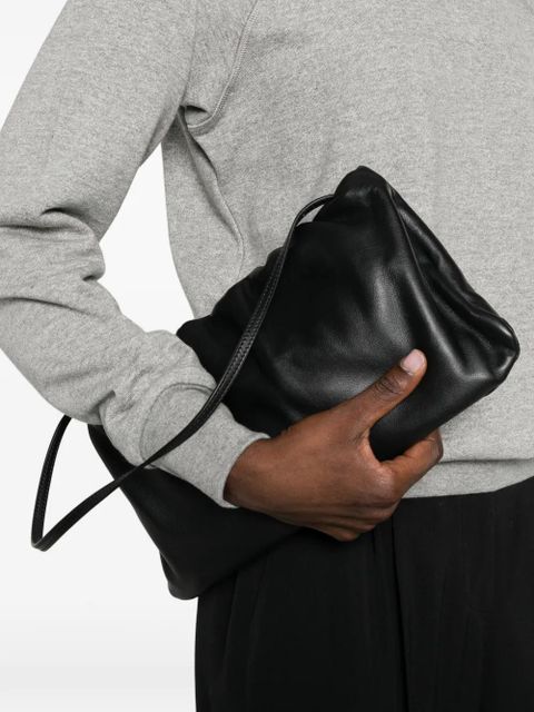The Row leather shoulder bag - Black - zdjęcie produktu nr 2