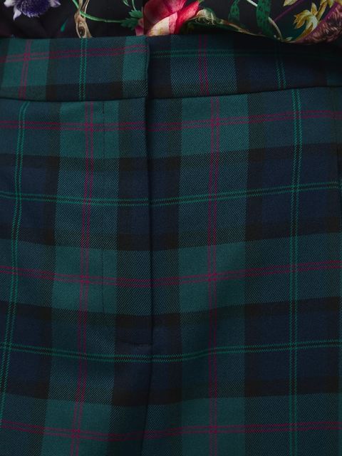 Medicine spodnie damskie kolor multicolor proste medium waist