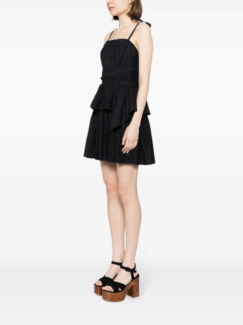 Ulla Johnson Bailey pleated minidress - Black