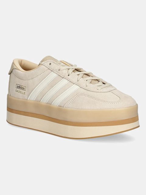 adidas Originals sneakersy zamszowe Gazelle Stack kolor beżowy JQ7666 - zdjęcie produktu nr 1
