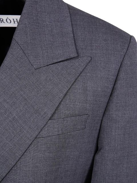 Róhe double-breasted blazer - Grey - zdjęcie produktu nr 2