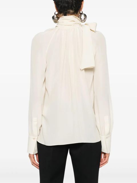Givenchy 4G silk crepe blouse - Neutrals