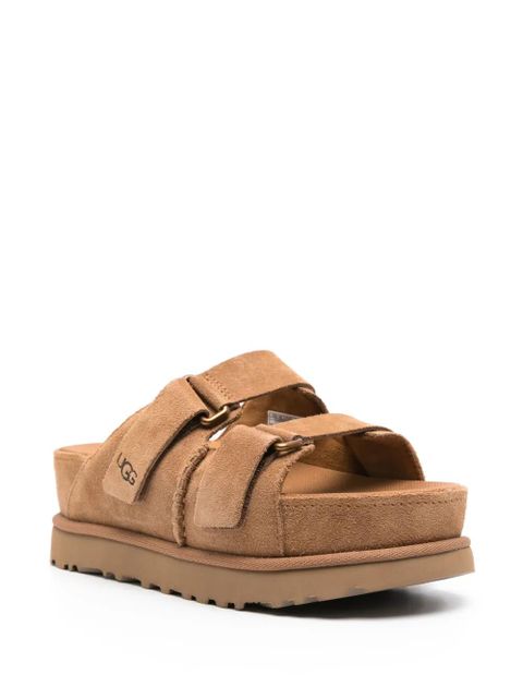 UGG Goldenstar Hi suede slides - Brown - zdjęcie produktu nr 2
