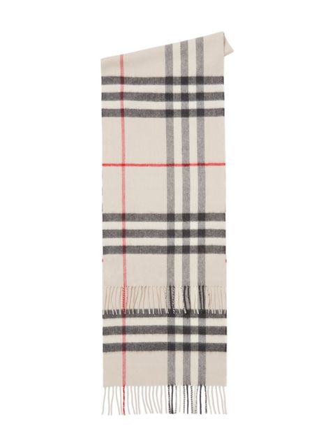 Burberry The Classic Check Cashmere Scarf - Neutrals