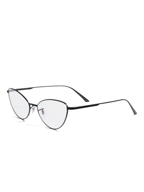 KHAITE x Oliver Peoples cat eye glasses - Black
