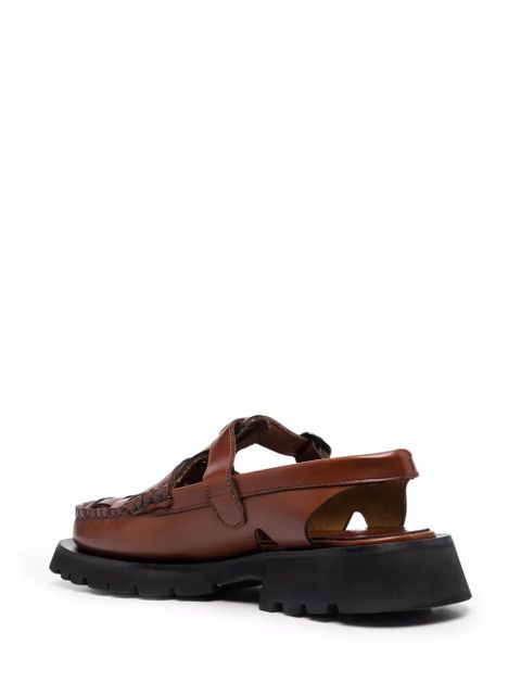 Hereu Roqueta woven sandals - Brown