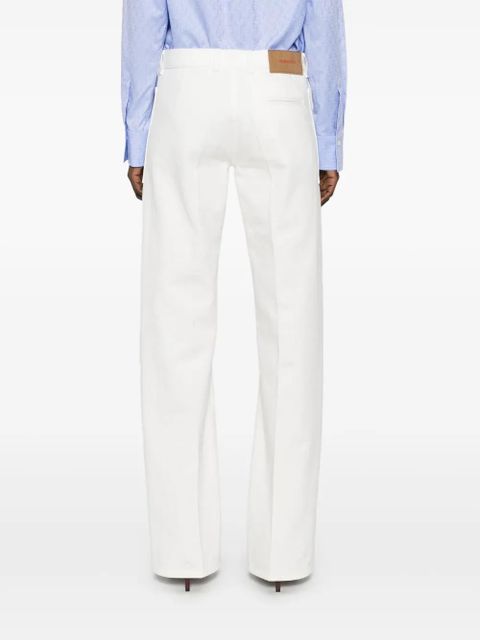 Ferragamo straight-leg jeans - White