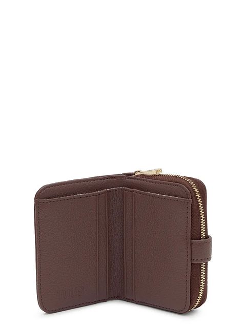 Tous portfel Puffy Bear damski kolor brązowy 2002354843