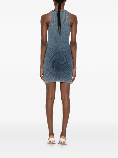 Diesel sleeveless mini dress - Blue
