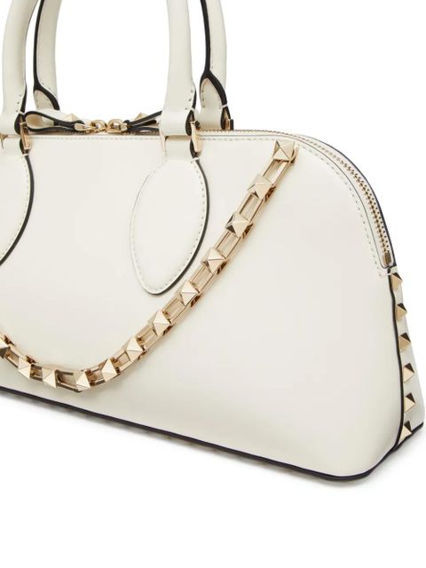Valentino Garavani Rockstud leather handbag - White