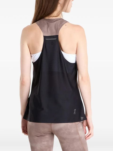 On Running printed performance tank top - Neutrals