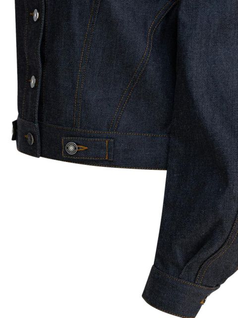 Givenchy Back-to-front Cocoon denim jacket - Blue