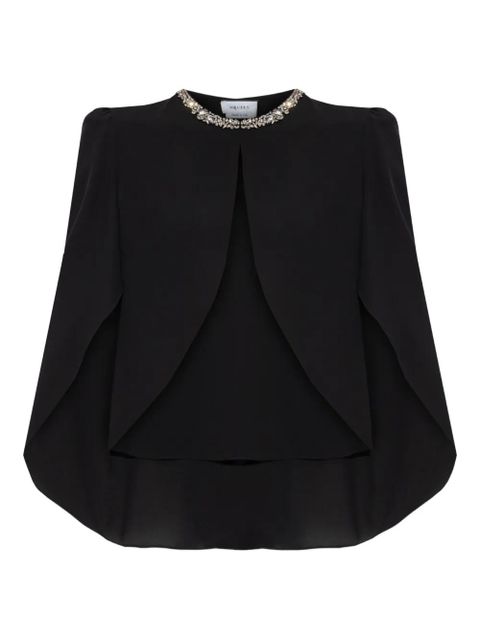 Alexander McQueen silk top - Black - zdjęcie produktu nr 1