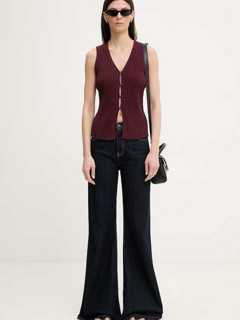 Marc O'Polo kamizelka damska z bawełną - zdjęcie produktu nr 1