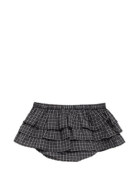Gimaguas Jardin ruffled skort - Black - zdjęcie produktu nr 2