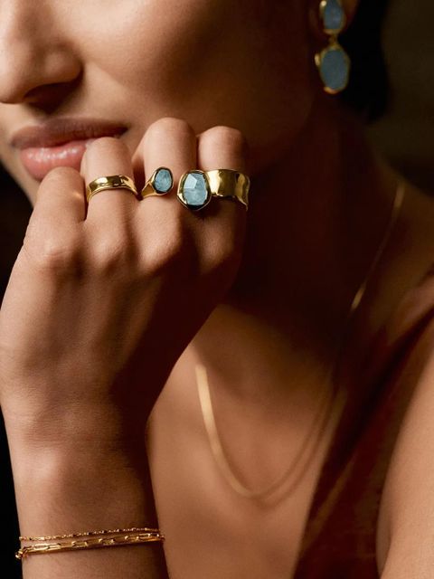 Monica Vinader Odyssey open ring - Gold - zdjęcie produktu nr 2