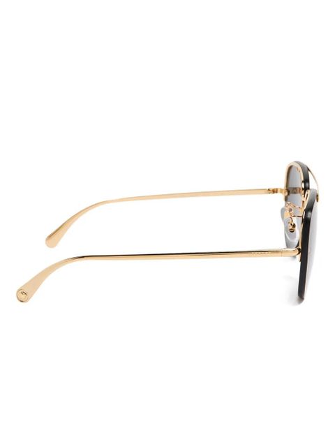 Versace Eyewear pilot-frame sunglasses - Black - zdjęcie produktu nr 2