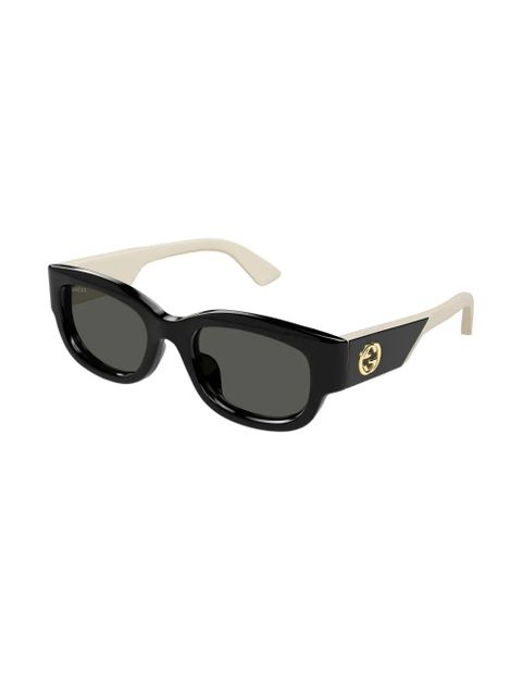 Gucci Eyewear Interlocking G sunglasses - Black - zdjęcie produktu nr 2