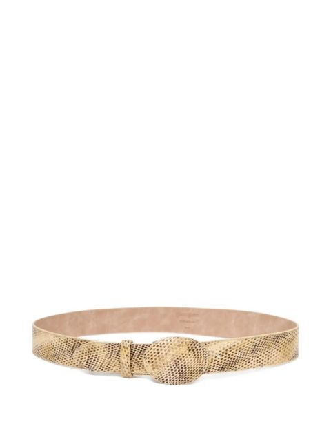 Gimaguas buckle exotic belt - Neutrals - zdjęcie produktu nr 1