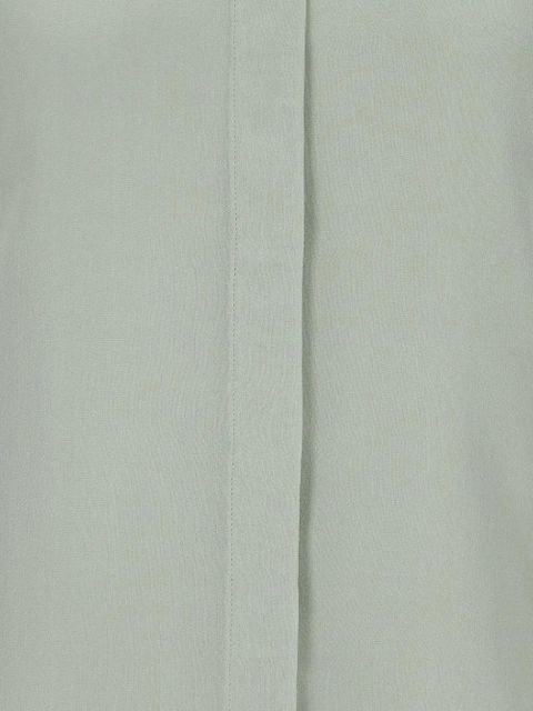 Max Mara tie-neck top - Green