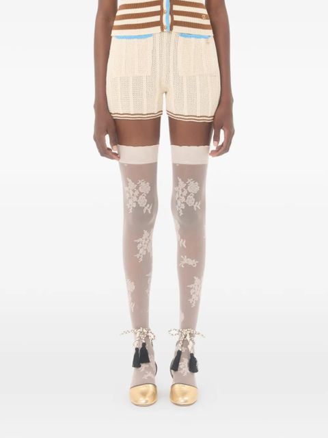 Valentino Garavani VLogo-detail shorts - Neutrals