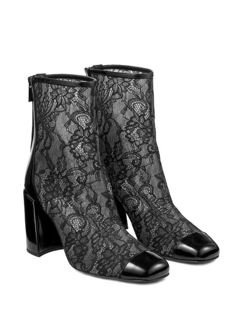 Jimmy Choo 85mm Kisu boots - Black - zdjęcie produktu nr 2