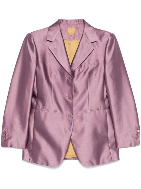 Max Mara metallic-effect blazer - Purple - zdjęcie produktu nr 1