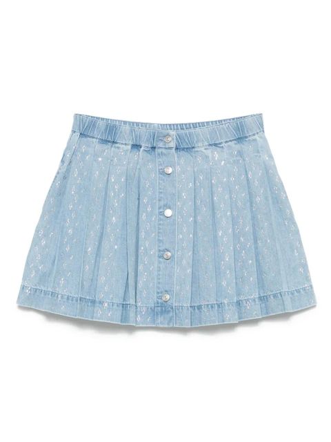 Maje cotton mini skirt - Blue - zdjęcie produktu nr 1