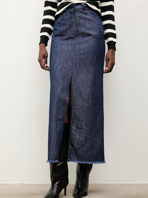 Answear.LAB spódnica jeansowa