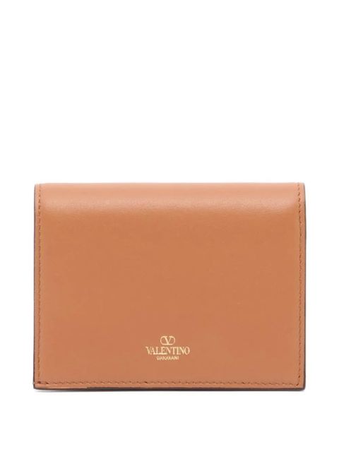Valentino Garavani VLogo the Bold edition small calfskin wallet - Neutrals - zdjęcie produktu nr 2