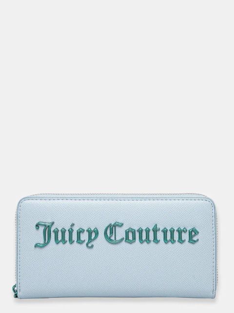 Juicy Couture portfel damski kolor niebieski WIJJM5341WVP