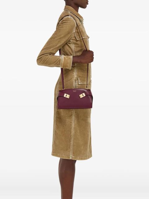 Ferragamo mini Hug cross body bag - Red