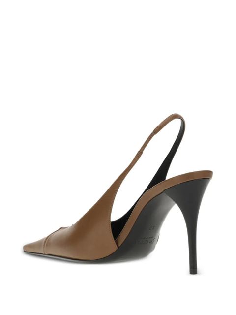 Saint Laurent 90mm Babylone pumps - Brown