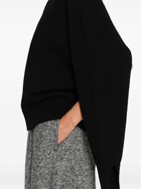 Róhe V-neck sweater - Black