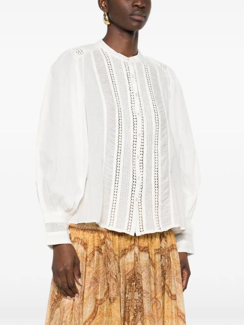 FARM Rio crochet blouse - White