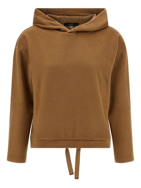 Weekend Max Mara OSCURI drawstring hoodie - Brown - zdjęcie produktu nr 1