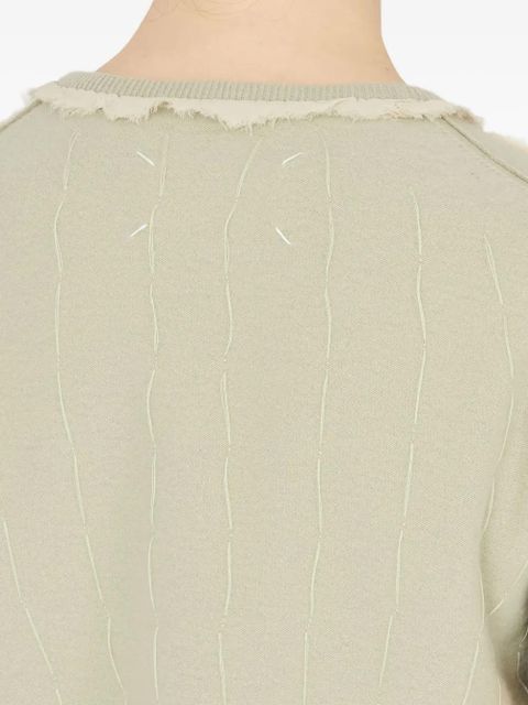 Maison Margiela frayed-edge top - Neutrals
