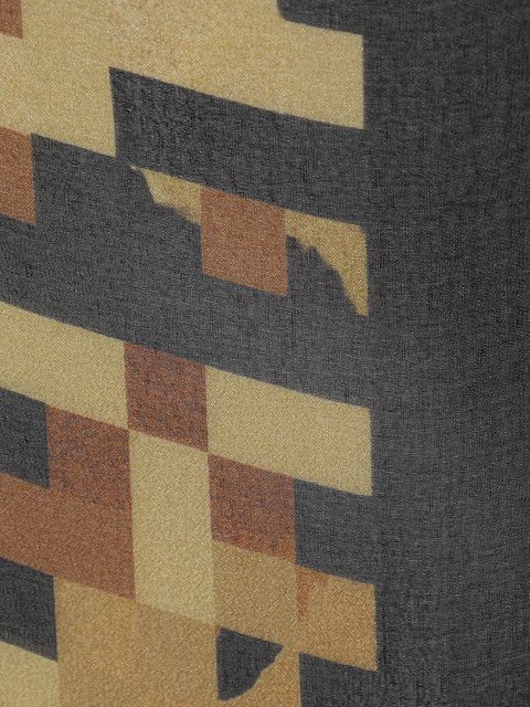 Moschino chusta jedwabna