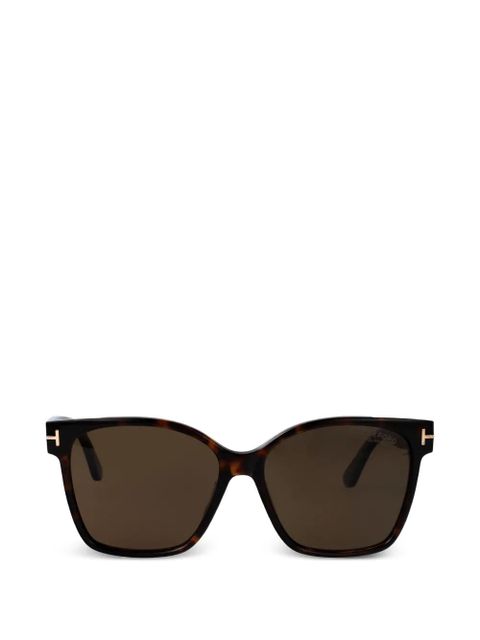 TOM FORD Iris-02 square-frame sunglasses - Brown - zdjęcie produktu nr 1