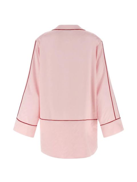 Off-White jacquard piping shirt - Pink - zdjęcie produktu nr 2