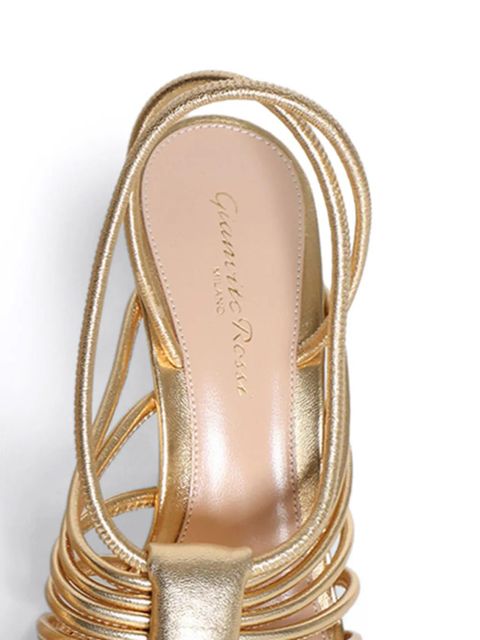 Gianvito Rossi Hellen 105mm strappy sandals - Gold - zdjęcie produktu nr 2