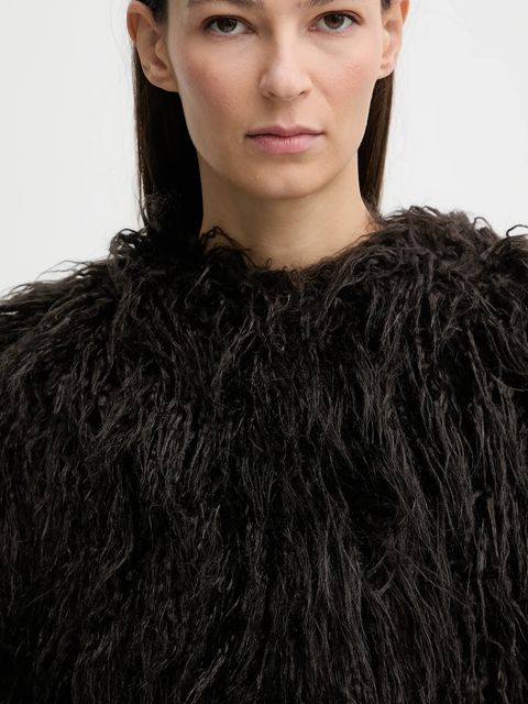 ZADIG&VOLTAIRE płaszcz kolor brązowy WWCO01243