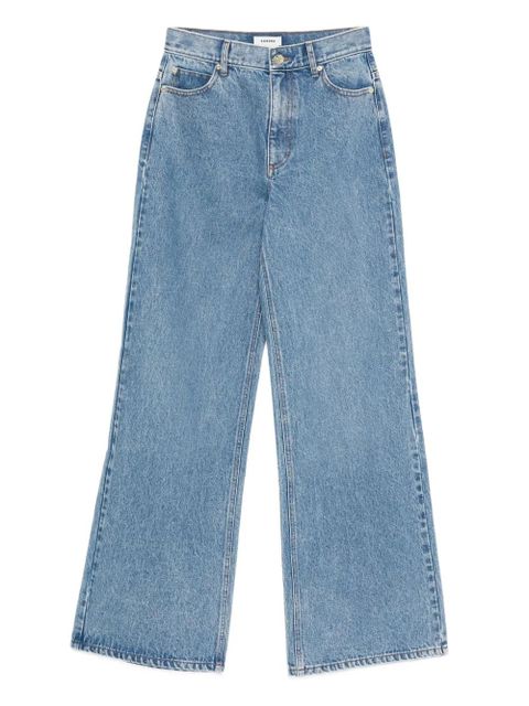 SANDRO belt-loops trousers - Blue - zdjęcie produktu nr 1